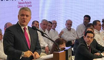 ‘El café ha sido un muro de contención de la ilegalidad’. – Presidente Duque